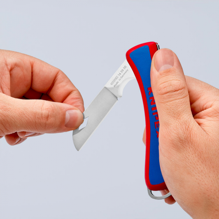 Cutter pliabil, Briceag electrician, KNIPEX 16 20 50 SB [2]