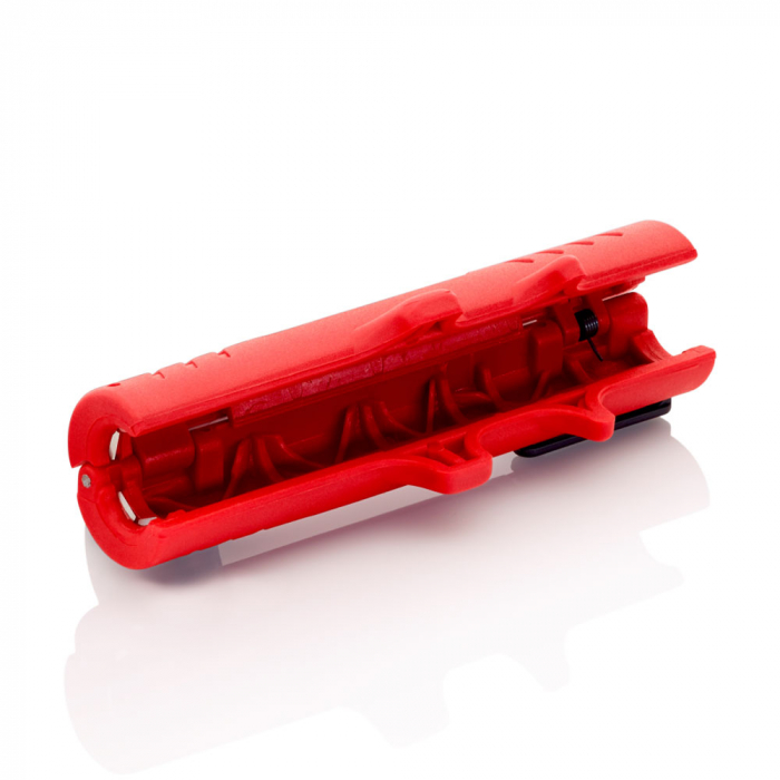 Universal stripper, with opening spring and locking device, deep stripping, 125 mm, KNIPEX 16 80 125 SB [5]