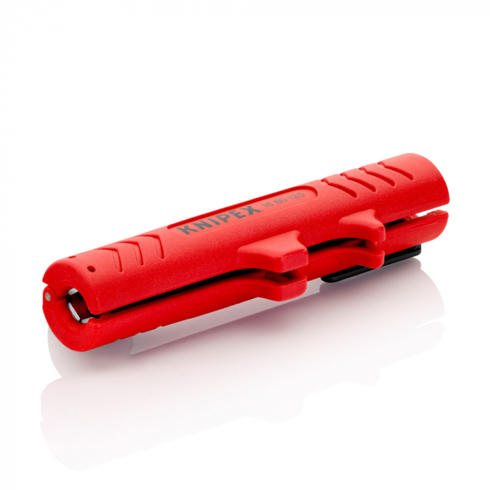 Universal stripper, with opening spring and locking device, deep stripping, 125 mm, KNIPEX 16 80 125 SB [4]