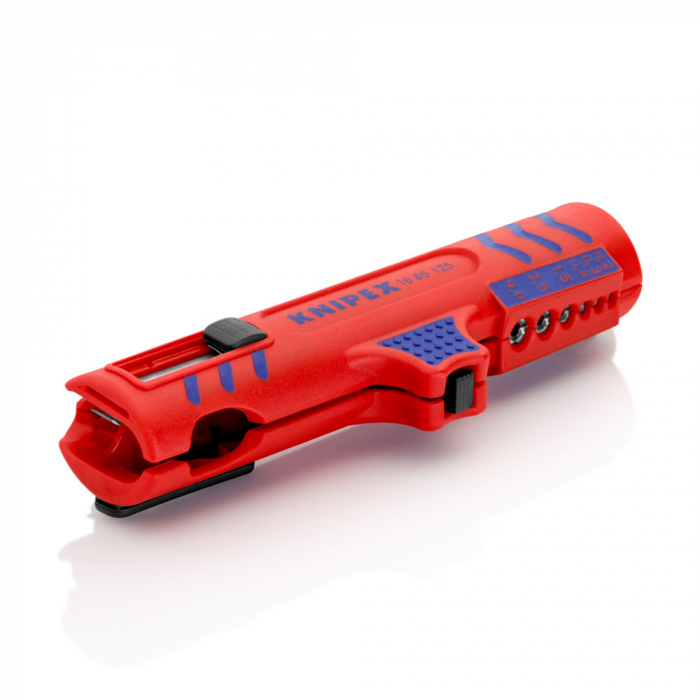 Decablator Universal, cu taietor longitudinal, dezizolare profunda, 125 mm, KNIPEX 16 85 125 SB [12]