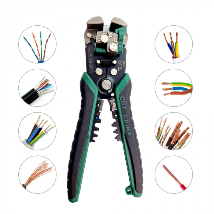 Decablator universal de mare precizie Engineer PAW-01, ajustare automata diametru, 3 in 1 (taiere, dezizolare, sertizare) [5]