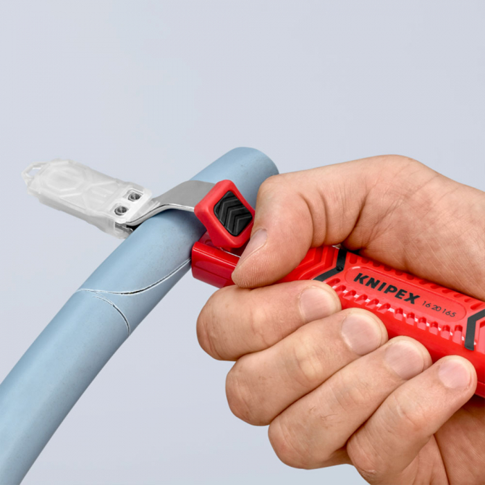 Decapator/Dezizolare cabluri rotunde incepand de la Ø 8 mm, KNIPEX 16 20 165 SB [4]