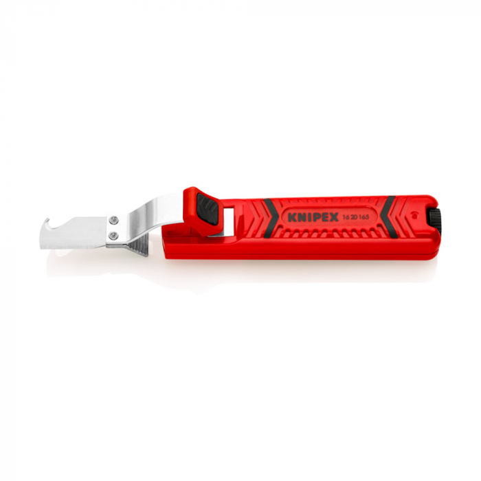 Decapator/Dezizolare cabluri rotunde incepand de la Ø 8 mm, KNIPEX 16 20 165 SB [10]