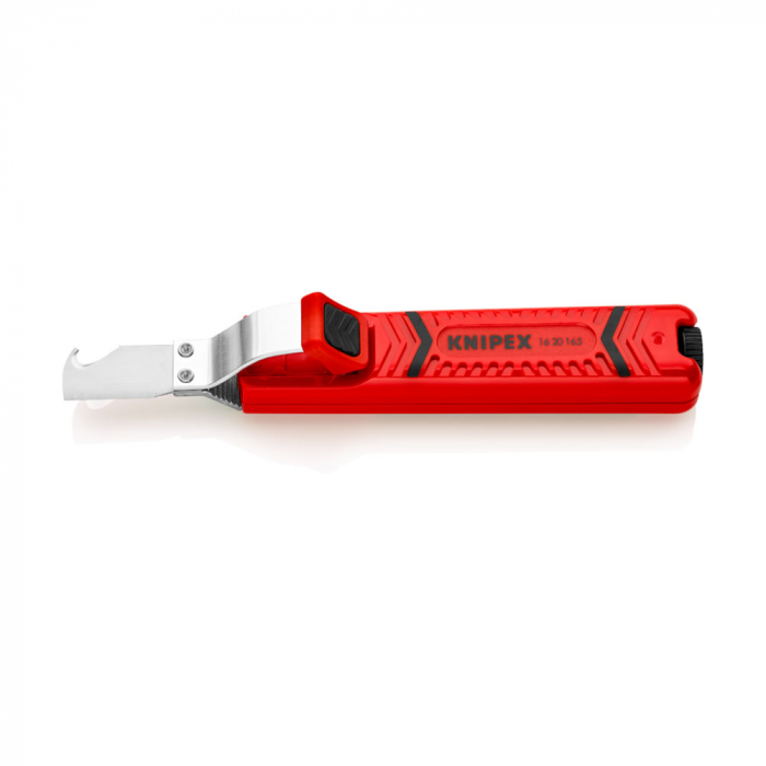 Decapator/Dezizolare cabluri rotunde incepand de la Ø 8 mm, KNIPEX 16 20 165 SB [11]