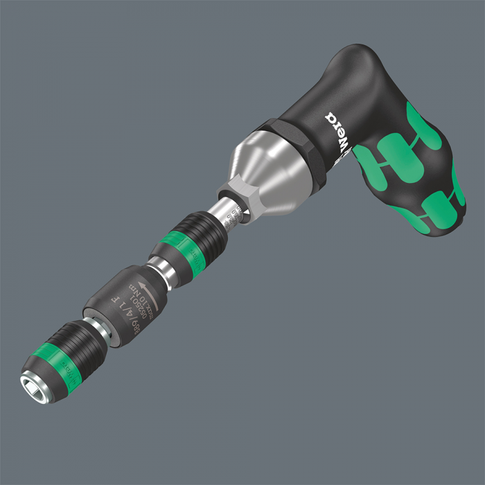 Set Wera profesional de montaj fotovoltaic, 7 piese, cu surubelnita dinamometrica tip pistol si scule pentru conectori MC4 [9]