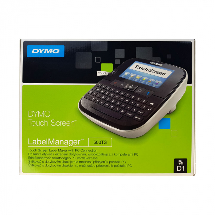 Aparat de etichetat (imprimanta etichete) Dymo LabelManager 500TS, QWERTY, (touchscreen) S0946420, 946420-big