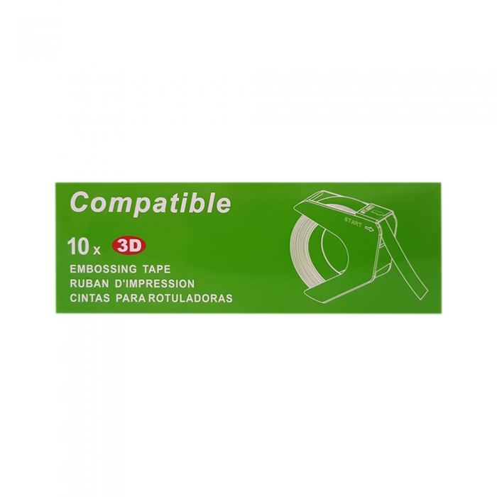 Labels Omega pink 9mm x 3m compatible Dymo Omega Junior 520105 [3]