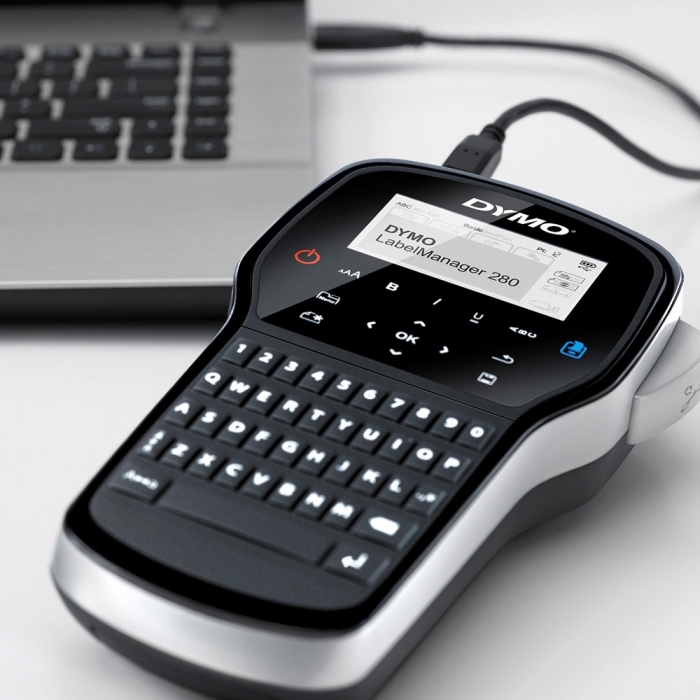 Aparat etichetat Dymo LabelManager 280, conectare USB la PC si Mac, S0968920 S0968950 S0968960-big
