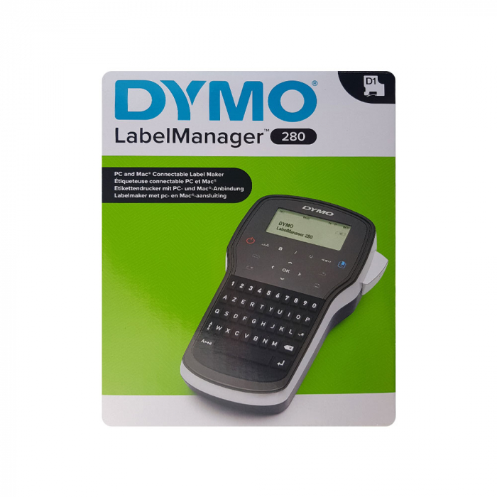 Dymo LabelManager 280 label maker, PC connection, S0968920 S0968950 S0968960-big
