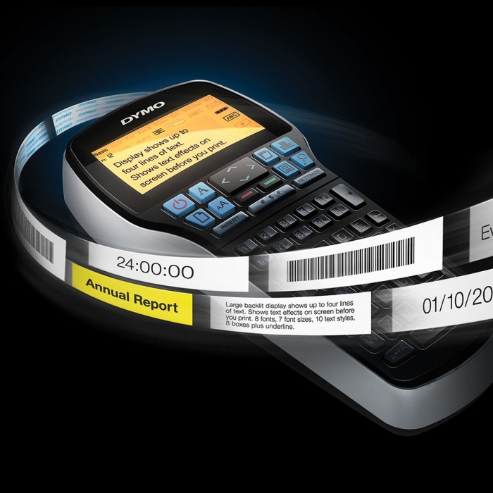 Aparat etichetat (imprimanta etichete) DYMO LabelManager 420 ABC kit cu servieta conectare la PC S0915480 915480 [4]