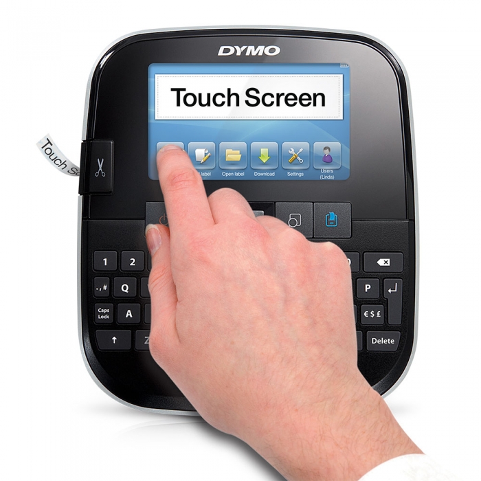Dymo 500TS Touch Screen Label Maker, QWERTY, with PC/Mac Connection S0946420, 946420-big