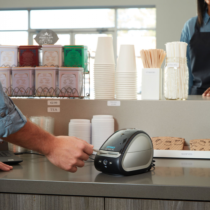 LabelWriter 550 label maker, thermal label printer, PC connection, label recognition sensor, Dymo LW 2112722 [4]