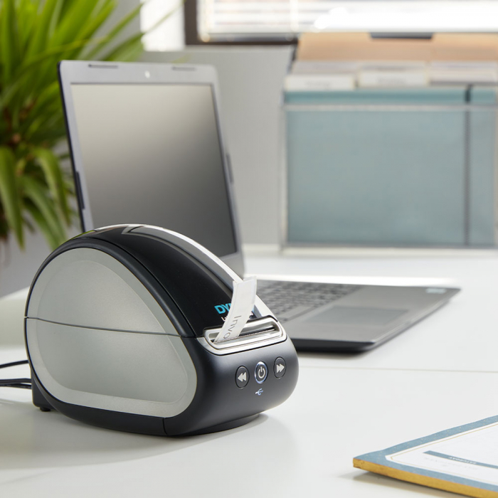 LabelWriter 550 label maker, thermal label printer, PC connection, label recognition sensor, Dymo LW 2112722 [3]