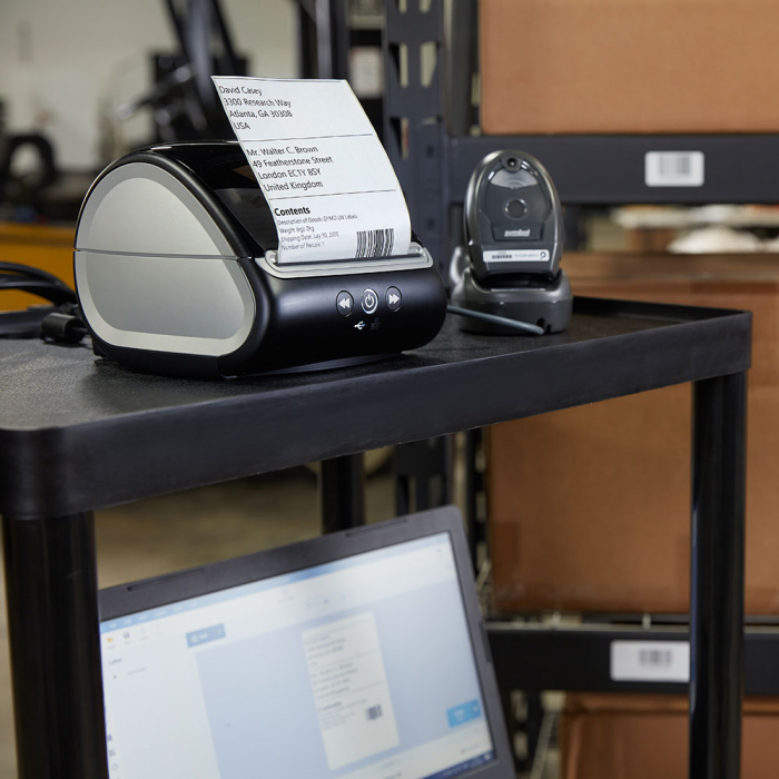 Aparat etichetare DYMO LabelWriter 5XL EU senzor recunoastere etichete aparat de etichetat 2112725  - Resigilat [4]