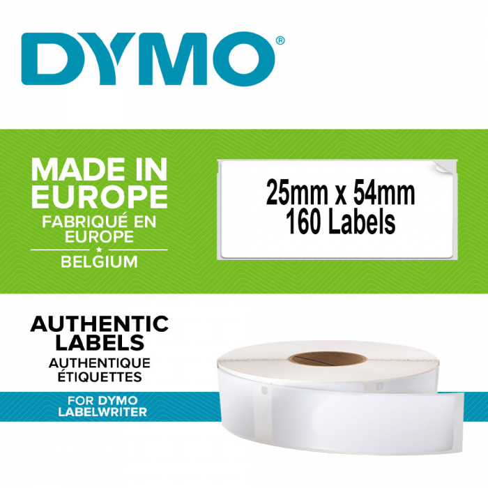 Universal Industrial Plastic Labels LabelWriter Durable, 25 x 54 mm, Dymo LW 2112283 1976411-big