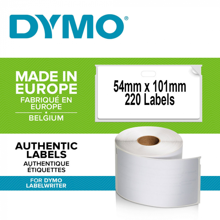 Etichete curierat mari originale LabelWriter 54 x 101 mm, Dymo LW 99014 S0722430-big