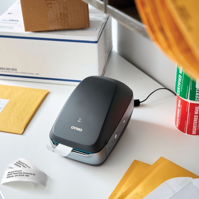 Aparat etichetare LabelWriter Wireless, imprimanta termica etichete, conectare PC si smartfone, Dymo 2000931-big