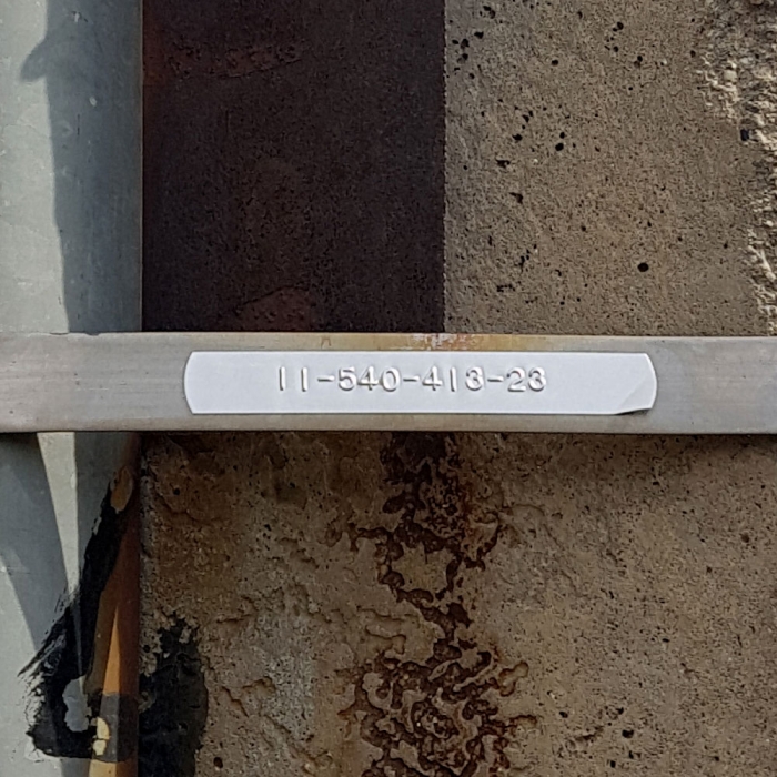 Banda etichete aluminiu embosabil 12mm x 4.8m, neadeziv, 31000, S0720160-big