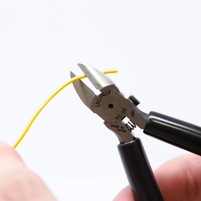 Micro Diagonal Nippers ENGINEER NS-03, high precision, 128 mm, made in Japan [3]