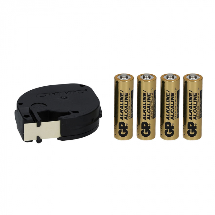 Dymo LetraTag LT-100H, ABC keyboard, included 4 x AA 1 tape Letratag labels white paper 2174577 [5]