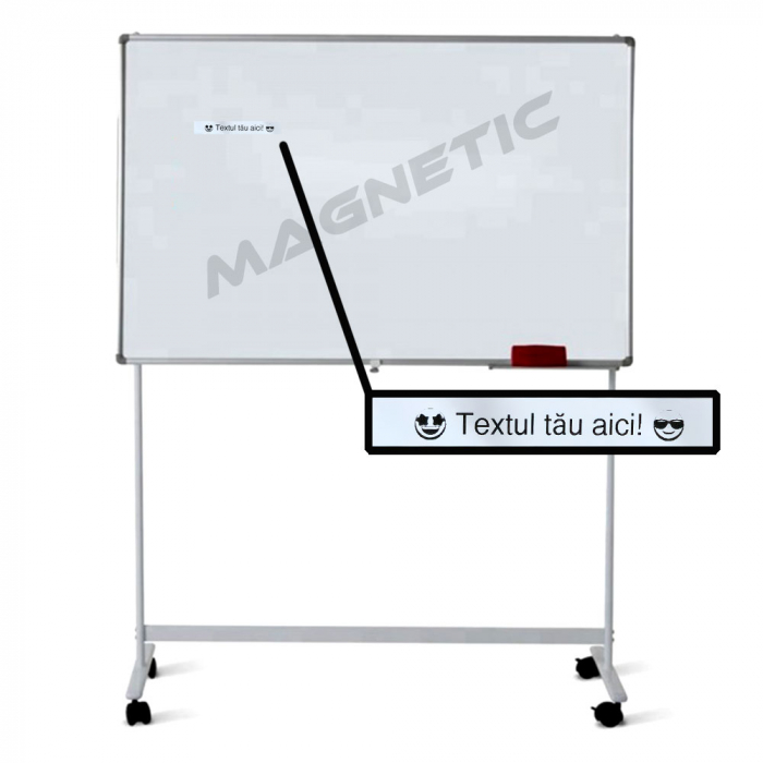 AIMO labels printable magnetic paper 12mm x 1.5m, black/white, thermal transfer, J3D21 [7]