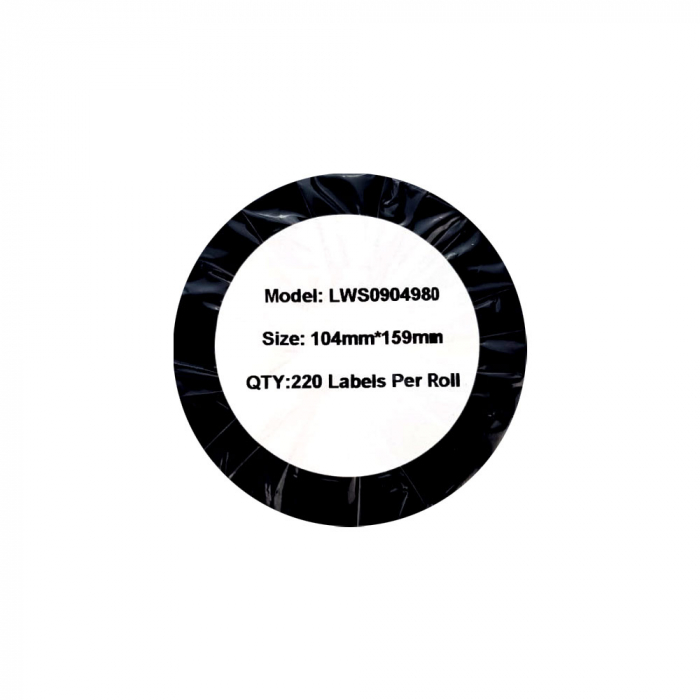 Etichete compatibile 104 x 159 mm, doar pentru Dymo LabelWriter 4XL, S0904980-big