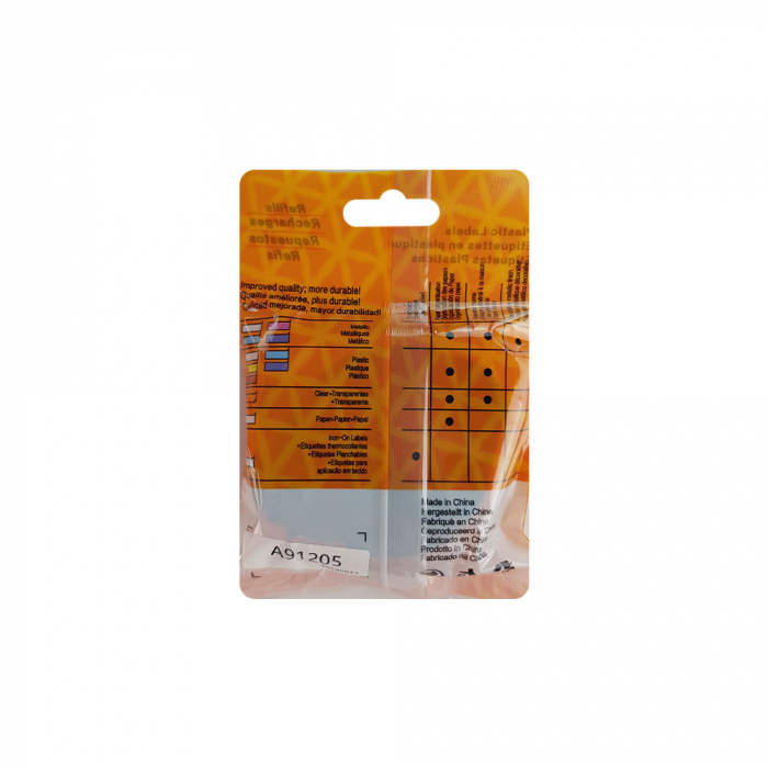 Etichete plastic albastru 12mm x 4m, 91205  S0721650-big