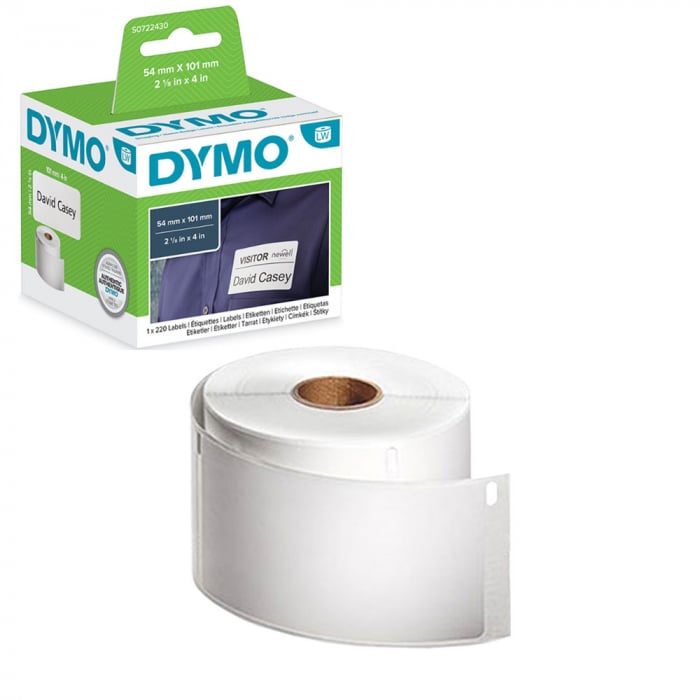 Large courier labels Original LabelWriter 54 x 101 mm, Dymo LW 99014 S0722430-big