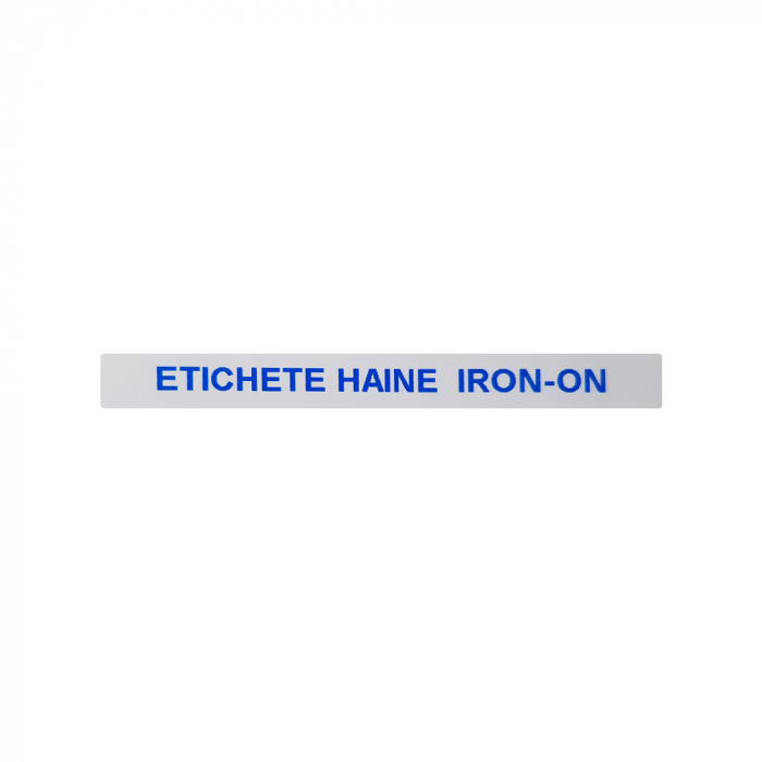 Etichete haine Iron-On 12mm x 2m, albastru/alb, 18769 S0718850 18773 18777-big