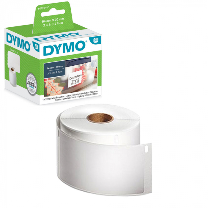 Set 12 x Etichete multifunctionale 54 x 70 mm DYMO LabelWriter LW 99015 S0722440 [7]