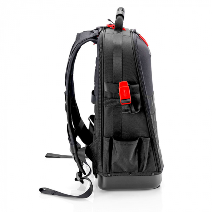 Rucsac pentru scule KNIPEX Modular X18, practic si confortabil, cataramele FIDLOCK, 21 de cleme pentru prindere si 37 de buzunare, 00 21 50 LE [3]
