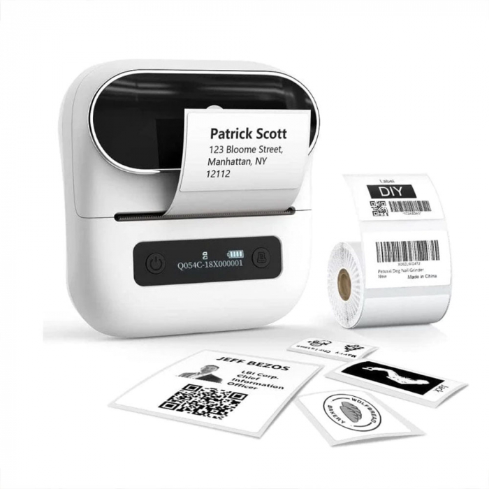 Thermal printer Aimo M220, large format labels, Bluetooth, Li-Ion battery 2200 mAh [17]