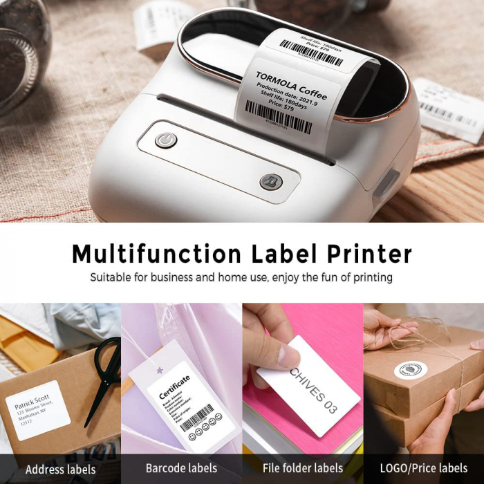 Thermal printer Aimo M220, large format labels, Bluetooth, Li-Ion battery 2200 mAh [3]