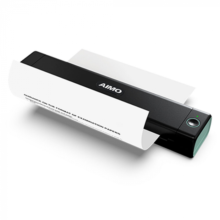Imprimanta termica portabila A4 AIMO M08F, transfer termic direct, Printare sabloane tatuaj, conectare Bluetooth sau Type C, acumulator Li-Ion 1200 mAh, compatibila IOS, Android, MAC sau Windows [10]