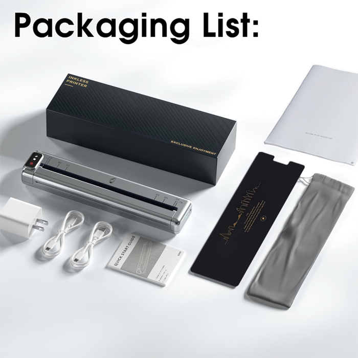 Imprimanta Termica Portabila AIMO A4 Q302 – 300 dpi, Format A4/A5/B5/Letter, Fara Cerneala [9]