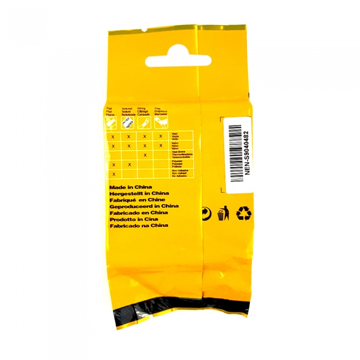 White shrink tube 12mm x 1.5m compatible Dymo 18055 [6]