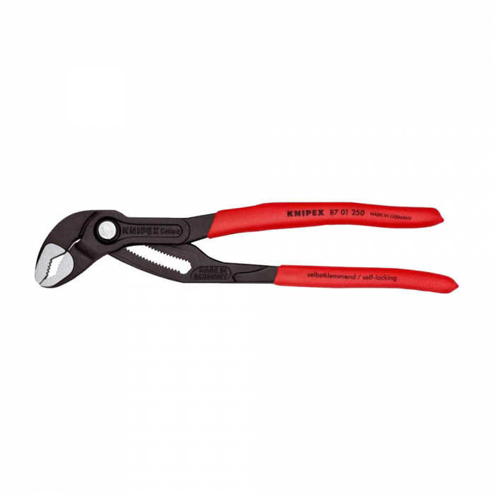 KNIPEX 250 mm adjustable pliers for installers, parrot pliers, self-locking device, red handle sleeves, alligator pliers, 8701250-big