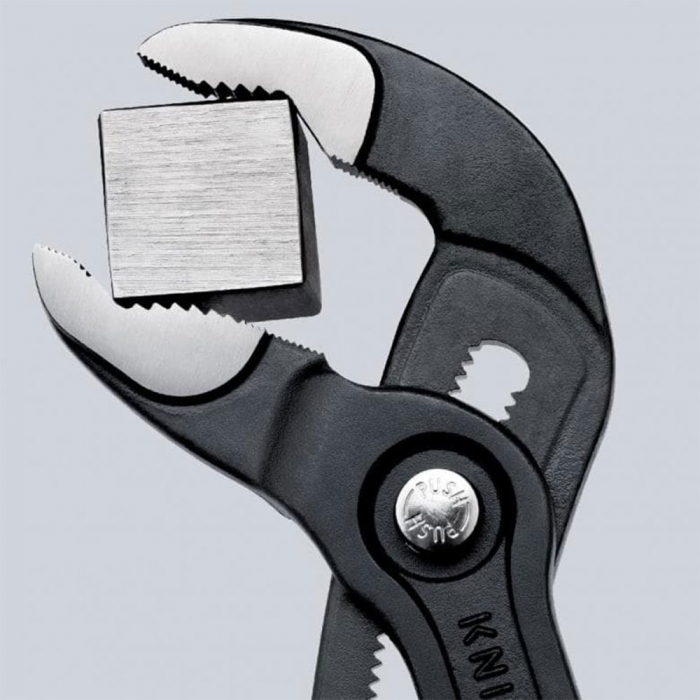 KNIPEX Cleste reglabil 300 mm pentru instalatori, cleste papagal, dispozitiv autoblocare, mansoane manere rosii, cleste aligator, 8701300-big