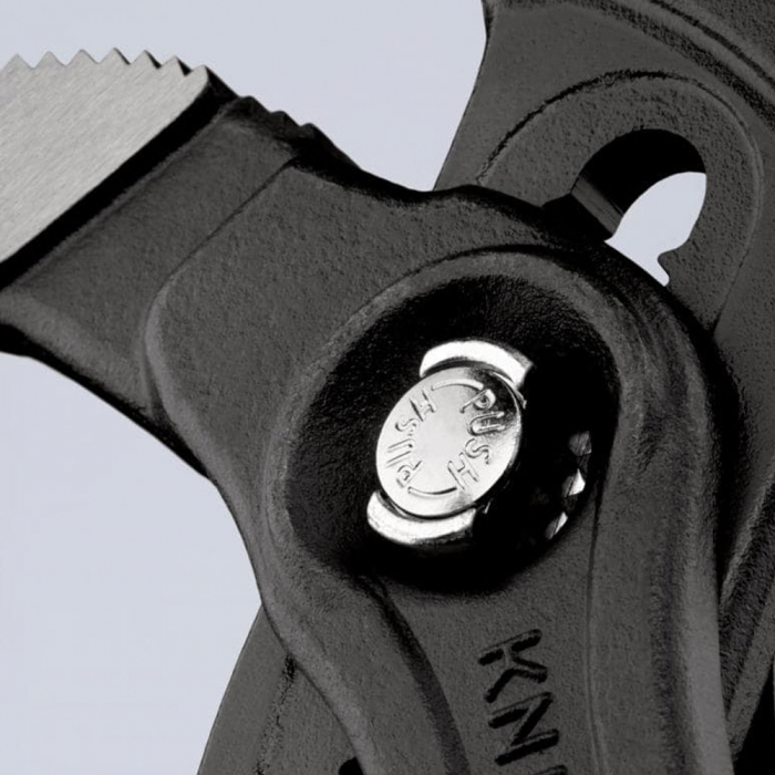 KNIPEX Cleste reglabil Cobra XXL 560 mm pentru instalatori, cleste papagal, dispozitiv autoblocare, mansoane manere rosii, cleste aligator, 8701560-big