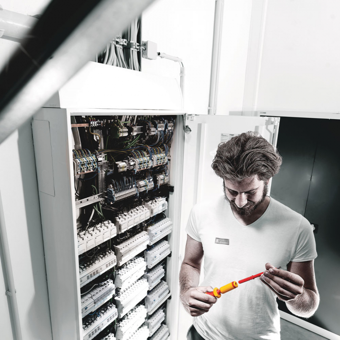 Screwdriver bit Kraftform Kompakt VDE WERA 62 iS PH1 x 154 mm corrosion protection red insulation 05003413001 [6]