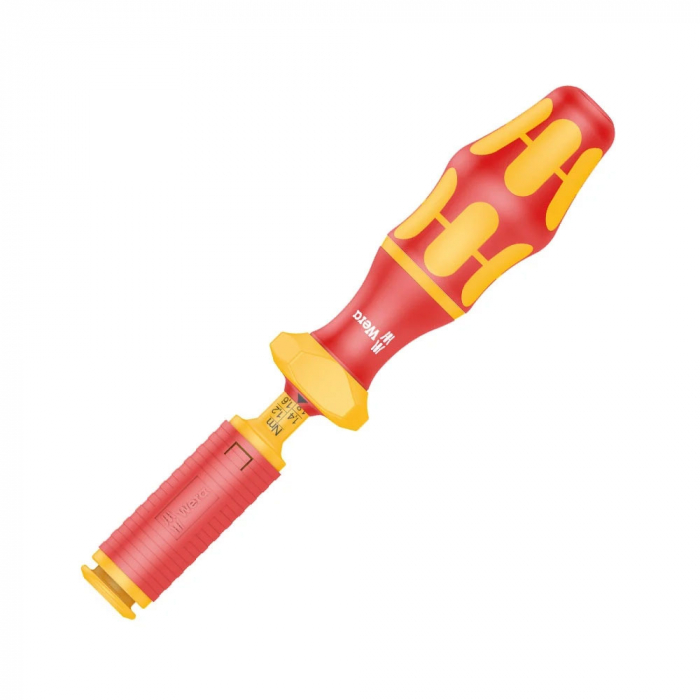 Maner surubelnita cuplu reglabil WERA Kraftform 7440 VDE 0.3 - 1.2 Nm 192 mm Multicomponent Antirostogolire 05074752001 [10]