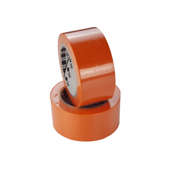 Banda marcare/protectie 3M 764i vinil portocaliu, 50mm x 33m, marcare terenuri sport indoor, 70006299823 [4]