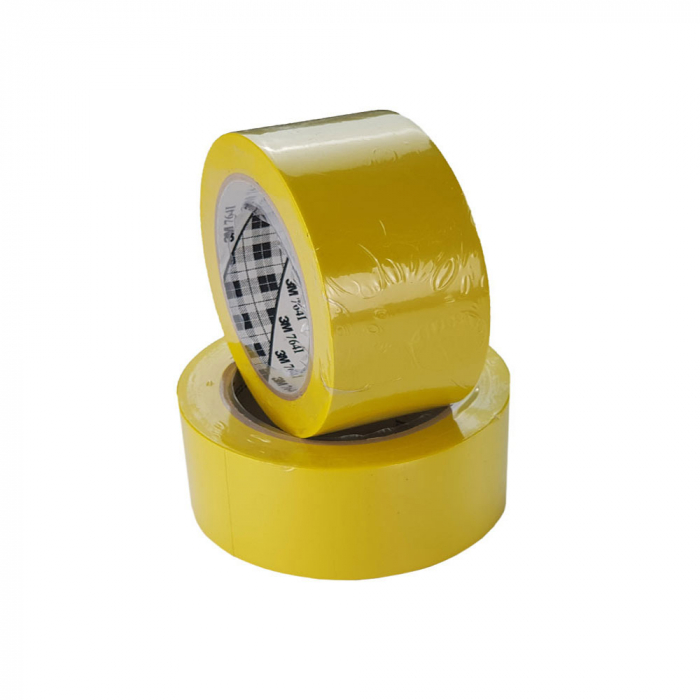 Marking / protection tape 3M yellow vinyl, 75mm x 33m, general applications and marking of hazardous spaces 70006299641-75 [5]