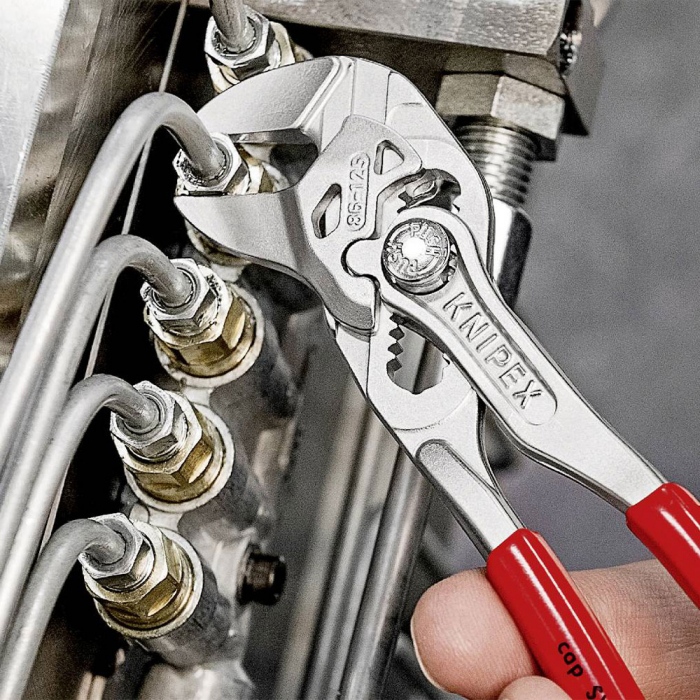 Minicleste Cheie cu reglaj automat, manere multicomponente, 125 mm, KNIPEX 8603125 [3]