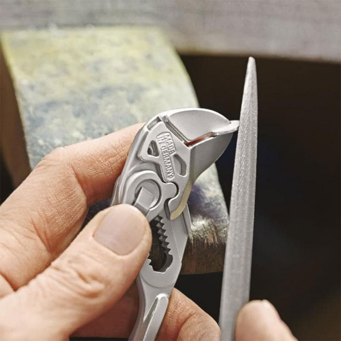 Minicleste Cheie cu reglaj automat, manere plastic, 150 mm, KNIPEX 86 03 150 [8]