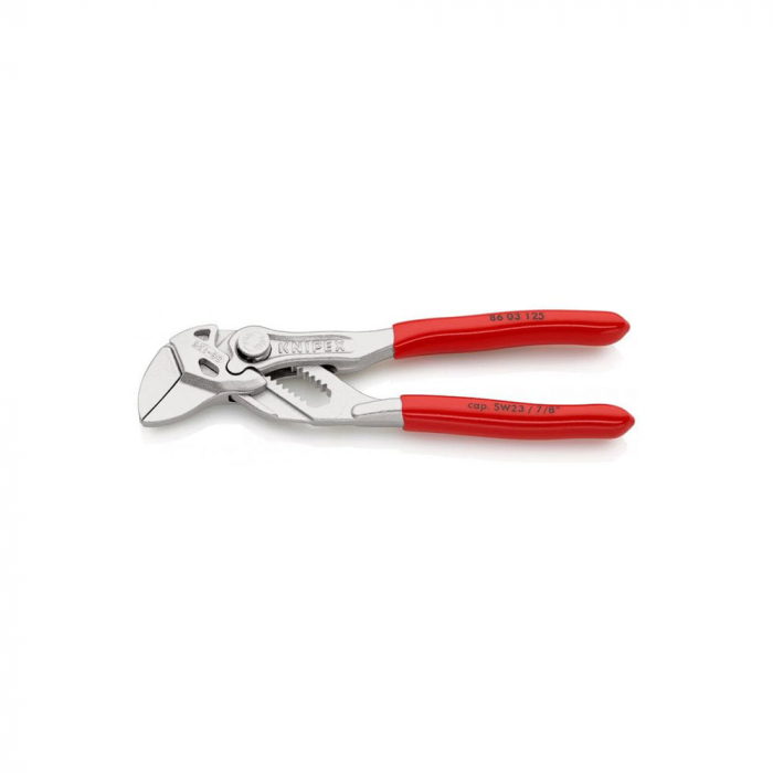 Minicleste Cheie cu reglaj automat, manere multicomponente, 125 mm, KNIPEX 8603125 [10]