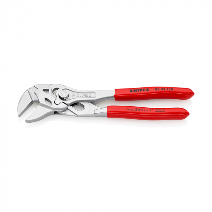 Minicleste Cheie cu reglaj automat, manere plastic, 150 mm, KNIPEX 86 03 150 [9]