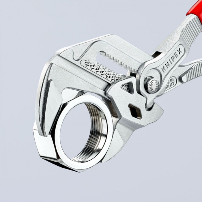 Mini pliers wrench, Pliers and a wrench in a single tool, 180 mm, KNIPEX 86 03 180 [6]