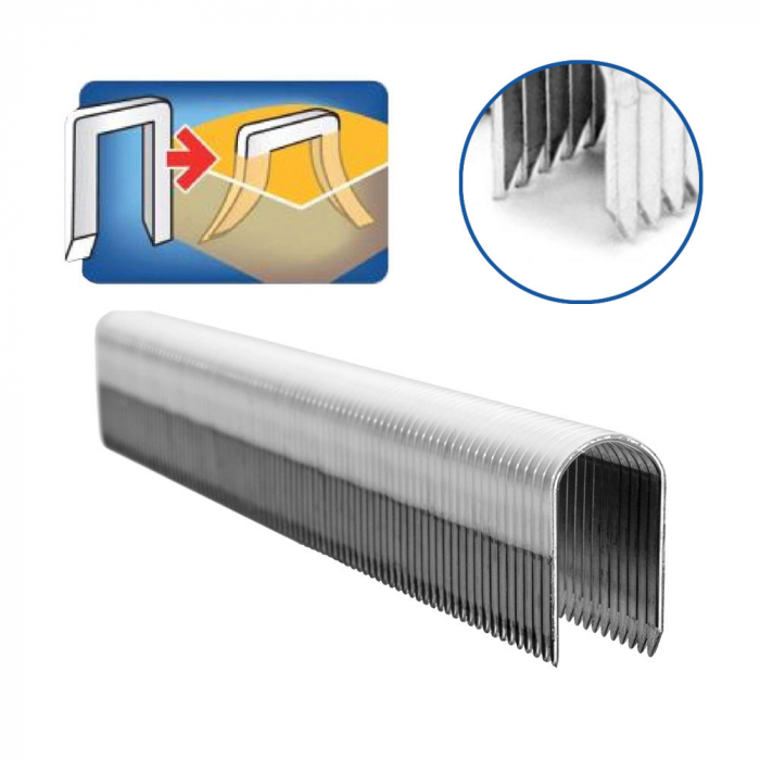Rapid 36/12 mm Cable Staples, High Performance, galvanized, semicircular, divergent DP, 1000 staples/box 11885110 [2]