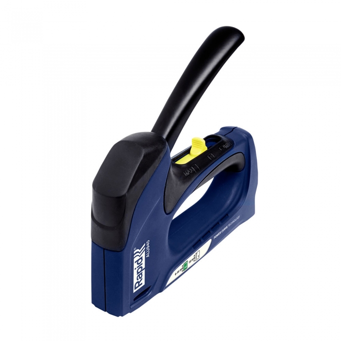 Capsator tacker Rapid ALU940 Dual, tehnologie Powercurve, reglare forta capsare, corp aluminiu, grip cauciuc, capse 140/6-14 mm, cuie 8/15, 3 ani garantie, fabricat in Suedia 5000519 [9]